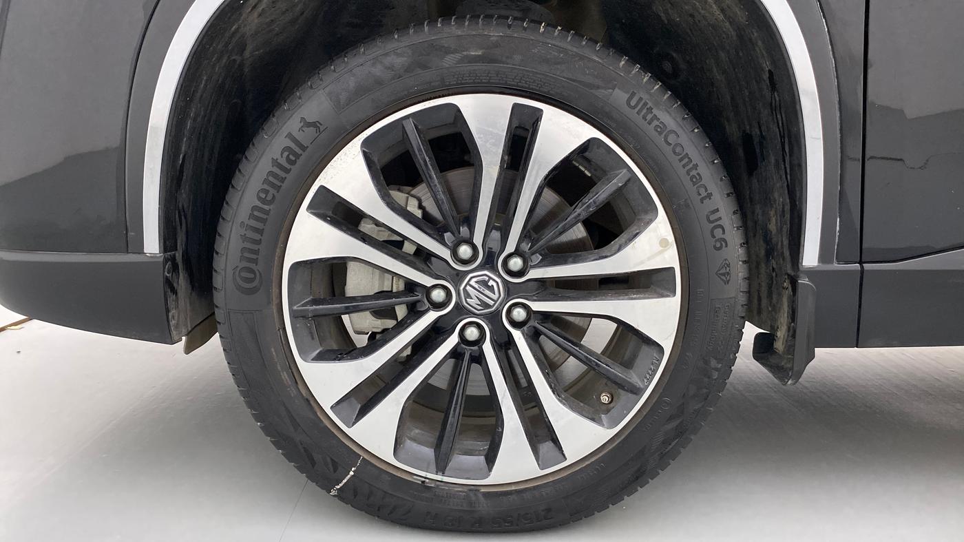 2021 MG HECTOR PLUS SHARP CVT, Petrol, Automatic, 9,602 km, Left Front Wheel
