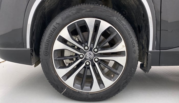 2021 MG HECTOR PLUS SHARP CVT, Petrol, Automatic, 9,602 km, Left Front Wheel