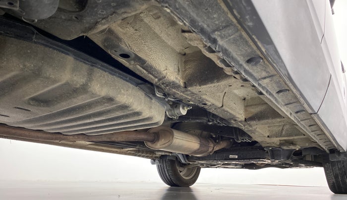 2021 MG HECTOR PLUS SHARP CVT, Petrol, Automatic, 9,602 km, Right Side Underbody