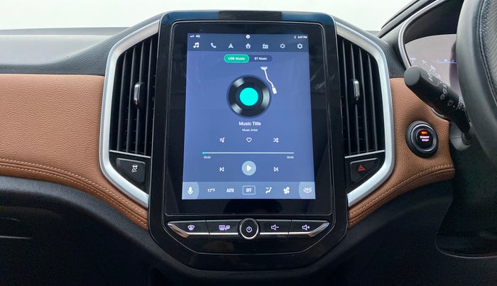 2021 MG HECTOR PLUS SHARP CVT, Petrol, Automatic, 9,602 km, Infotainment System