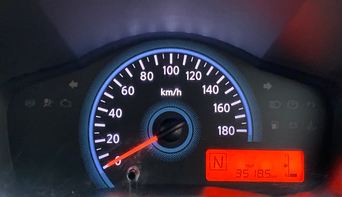 2018 Datsun Redi Go S 1.0 AMT, Petrol, Automatic, 13,517 km, Odometer Image