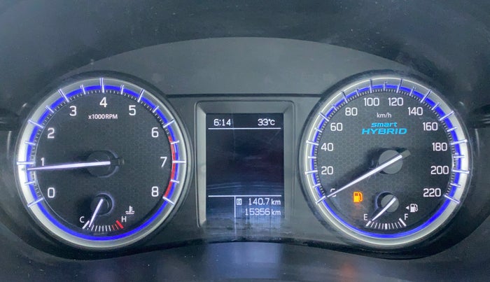 2020 Maruti S Cross ALPHA 1.5 SMART HYBRID, Petrol, Manual, 15,746 km, Odometer Image