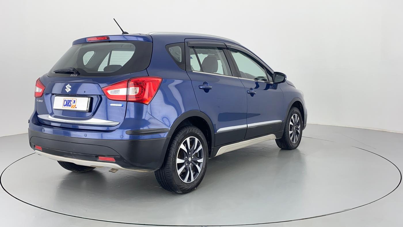 2020 Maruti S Cross ALPHA 1.5 SMART HYBRID, Petrol, Manual, 15,746 km, Right Back Diagonal