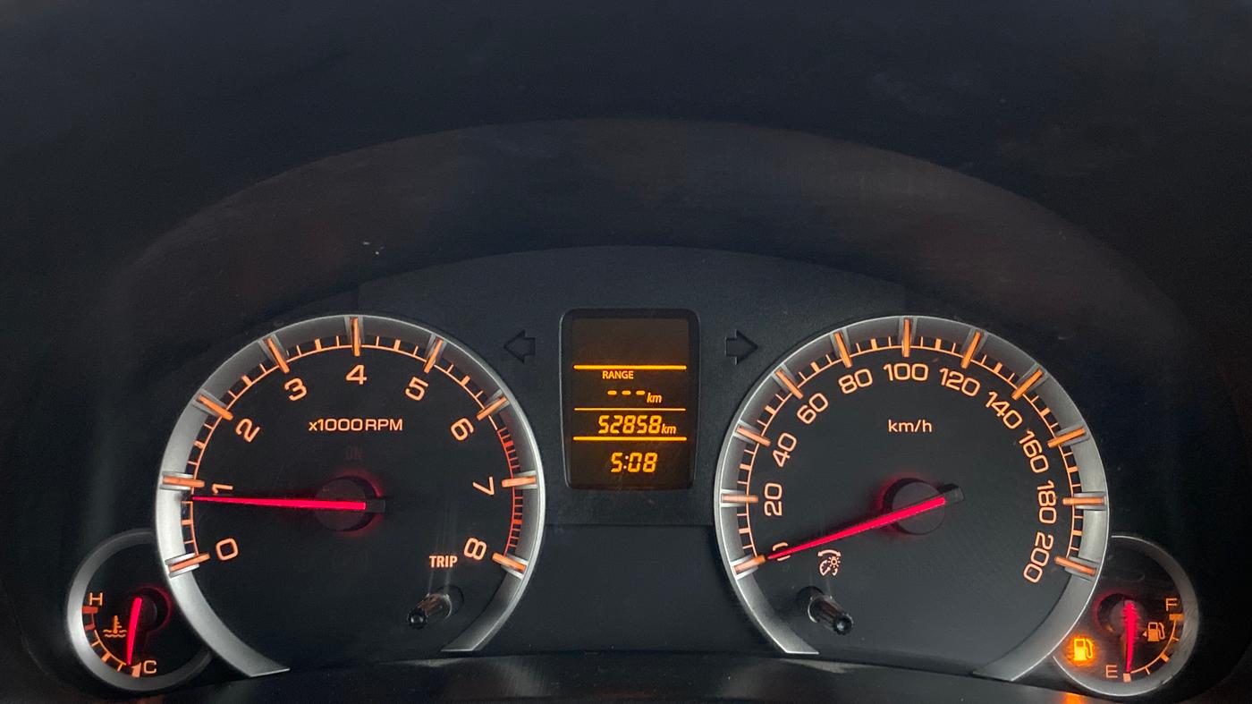 2017 Maruti Swift VXI, Petrol, Manual, 52,858 km, Odometer Image