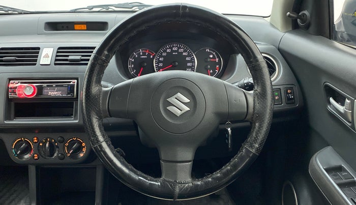 2011 Maruti Swift VXI, Petrol, Manual, 20,576 km, Steering Wheel Close Up