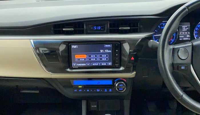 2016 Toyota Corolla Altis G, Petrol, Manual, 80,498 km, Air Conditioner