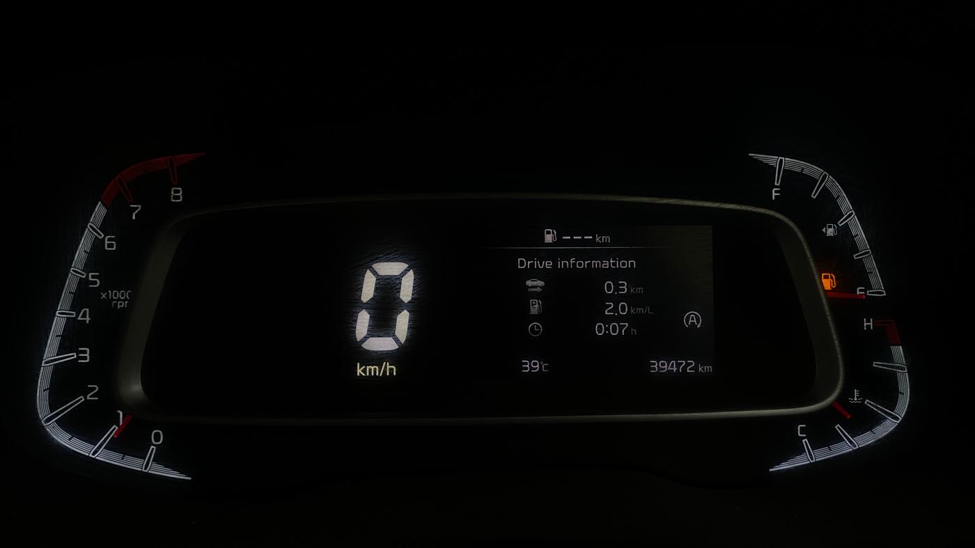 2024 KIA SONET HTK PLUS 1.2 PETROL MT, Petrol, Manual, 39,468 km, Odometer Image