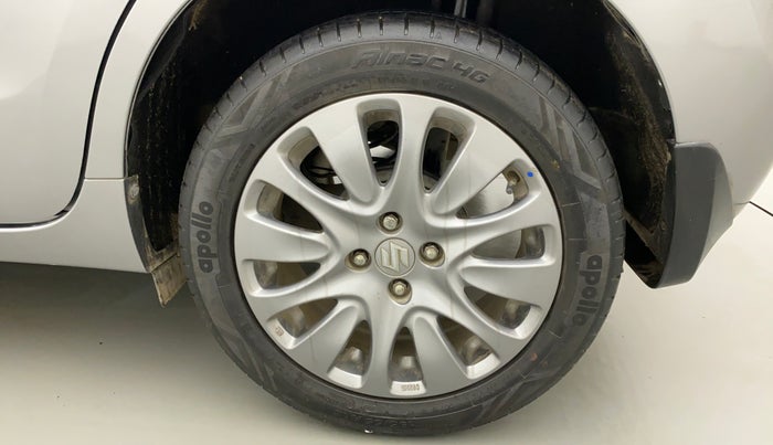 2016 Maruti Baleno ZETA CVT PETROL 1.2, Petrol, Automatic, 46,075 km, Left Rear Wheel