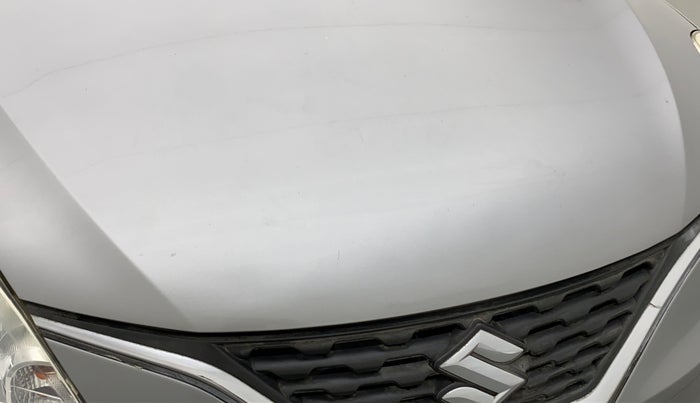 2016 Maruti Baleno ZETA CVT PETROL 1.2, Petrol, Automatic, 46,075 km, Bonnet (hood) - Slightly dented