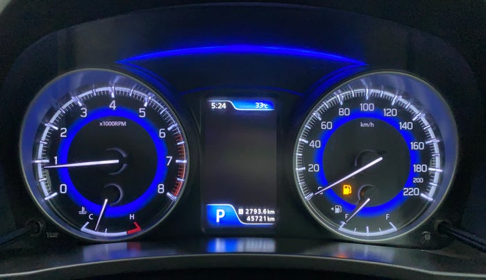 2016 Maruti Baleno ZETA CVT PETROL 1.2, Petrol, Automatic, 46,075 km, Odometer Image