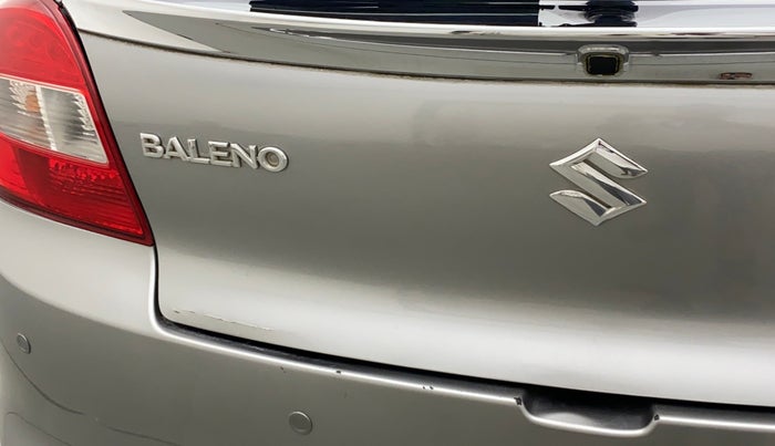 2016 Maruti Baleno ZETA CVT PETROL 1.2, Petrol, Automatic, 46,075 km, Dicky (Boot door) - Slightly dented