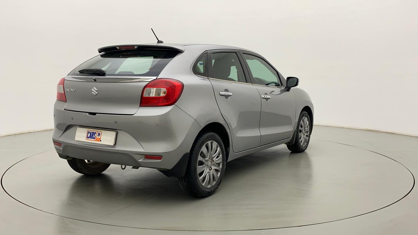 2016 Maruti Baleno ZETA CVT PETROL 1.2, Petrol, Automatic, 46,075 km, Right Back Diagonal