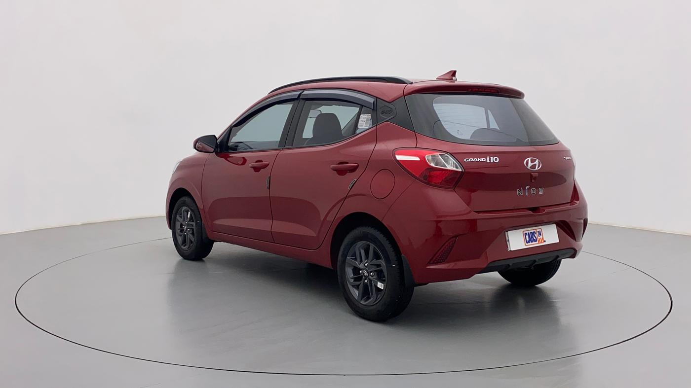 2021 Hyundai GRAND I10 NIOS SPORTZ 1.2 AT, Petrol, Automatic, 12,075 km, Left Back Diagonal