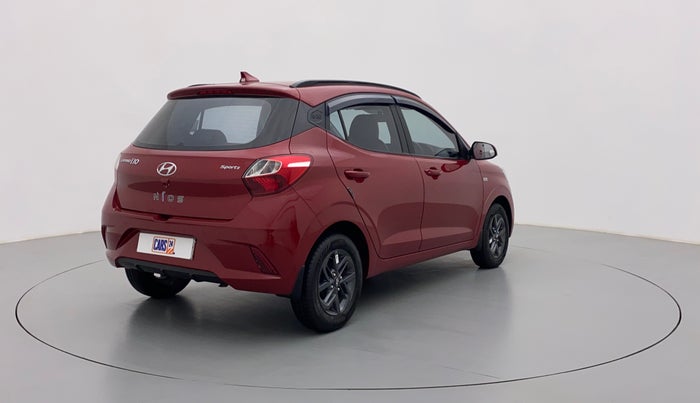 2021 Hyundai GRAND I10 NIOS SPORTZ 1.2 AT, Petrol, Automatic, 12,075 km, Right Back Diagonal