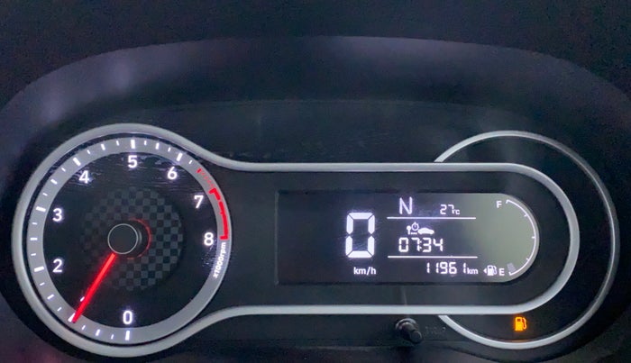 2021 Hyundai GRAND I10 NIOS SPORTZ 1.2 AT, Petrol, Automatic, 12,075 km, Odometer Image