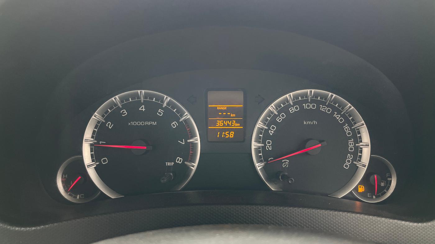 2013 Maruti Swift Dzire VXI, Petrol, Manual, 36,431 km, Odometer Image