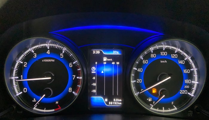 2019 Maruti Baleno ZETA PETROL 1.2, Petrol, Manual, 36,324 km, Odometer Image