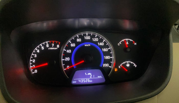 2016 Hyundai Grand i10 SPORTZ 1.2 KAPPA VTVT, Petrol, Manual, 43,513 km, Odometer Image