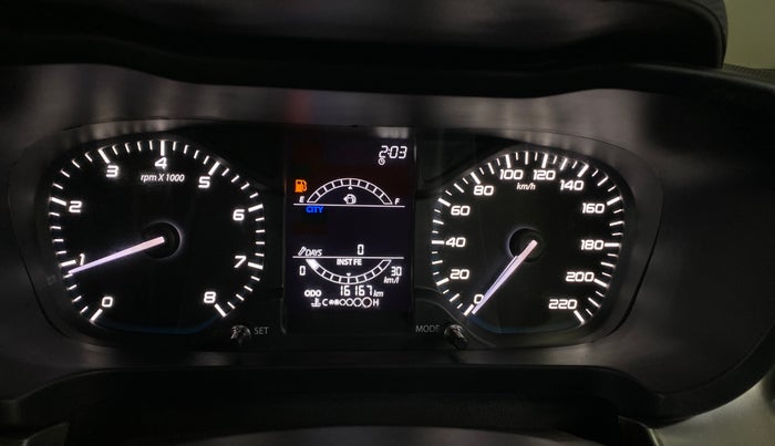 2023 Tata ALTROZ XM PLUS PETROL, Petrol, Manual, 16,151 km, Odometer Image
