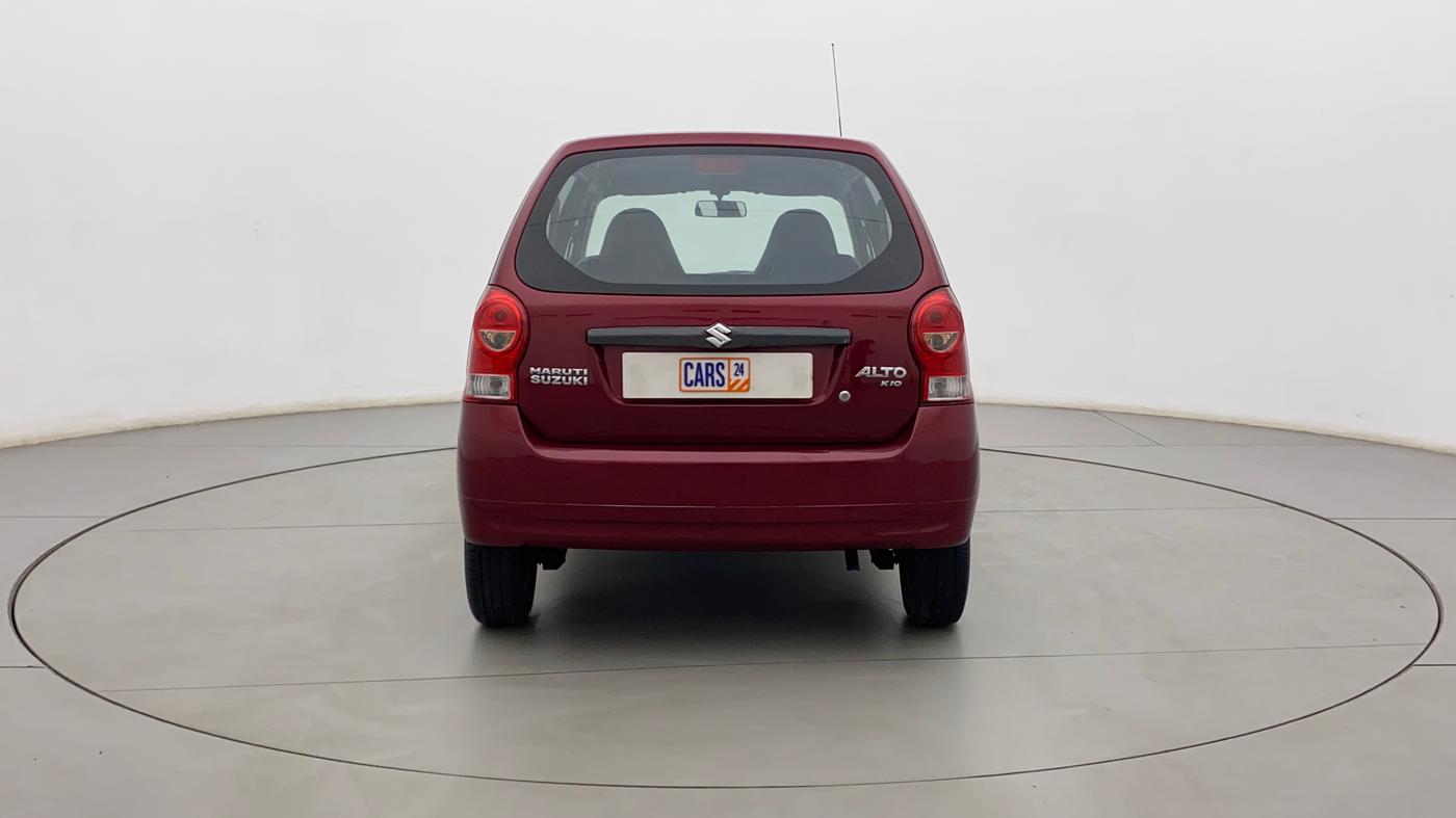 2014 Maruti Alto K10 VXI, Petrol, Manual, 68,573 km, Back/Rear