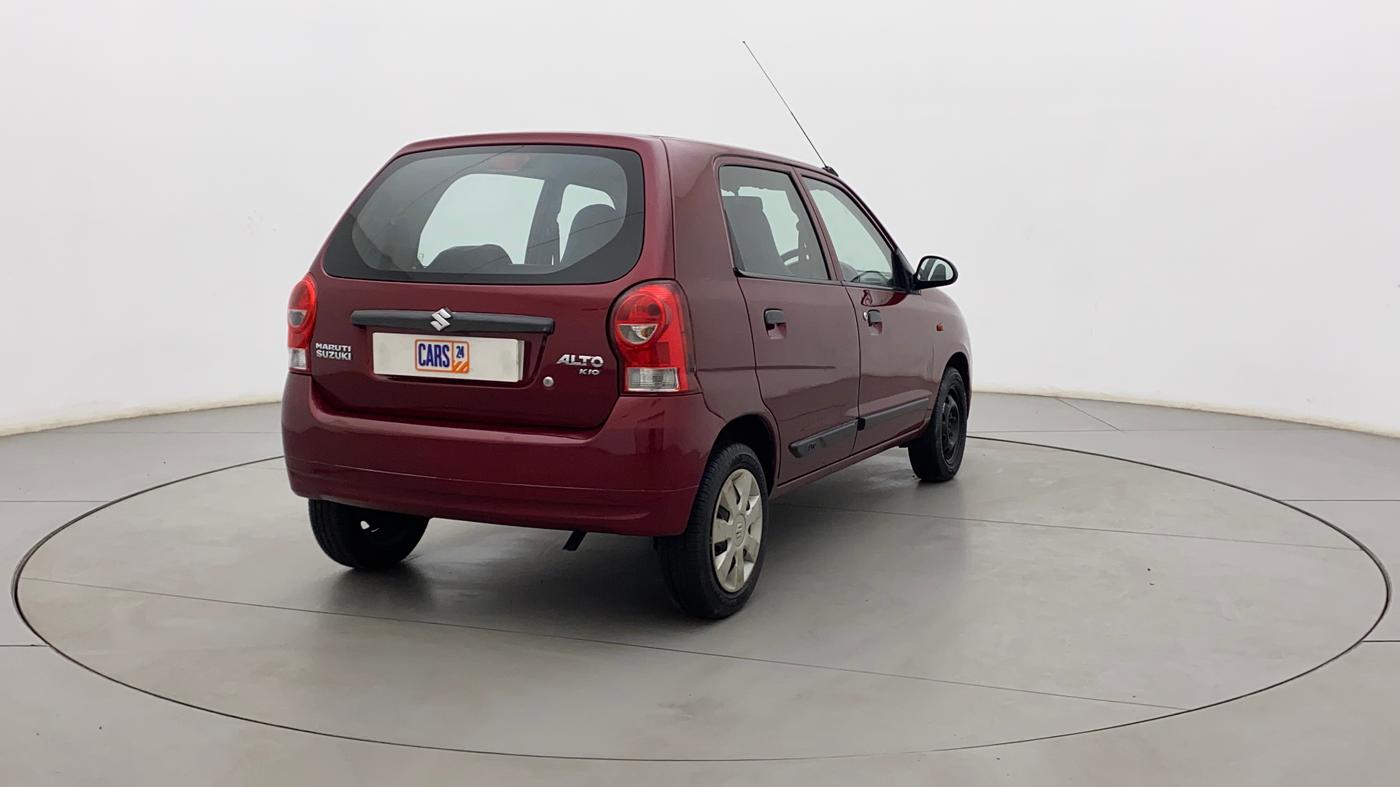2014 Maruti Alto K10 VXI, Petrol, Manual, 68,573 km, Right Back Diagonal