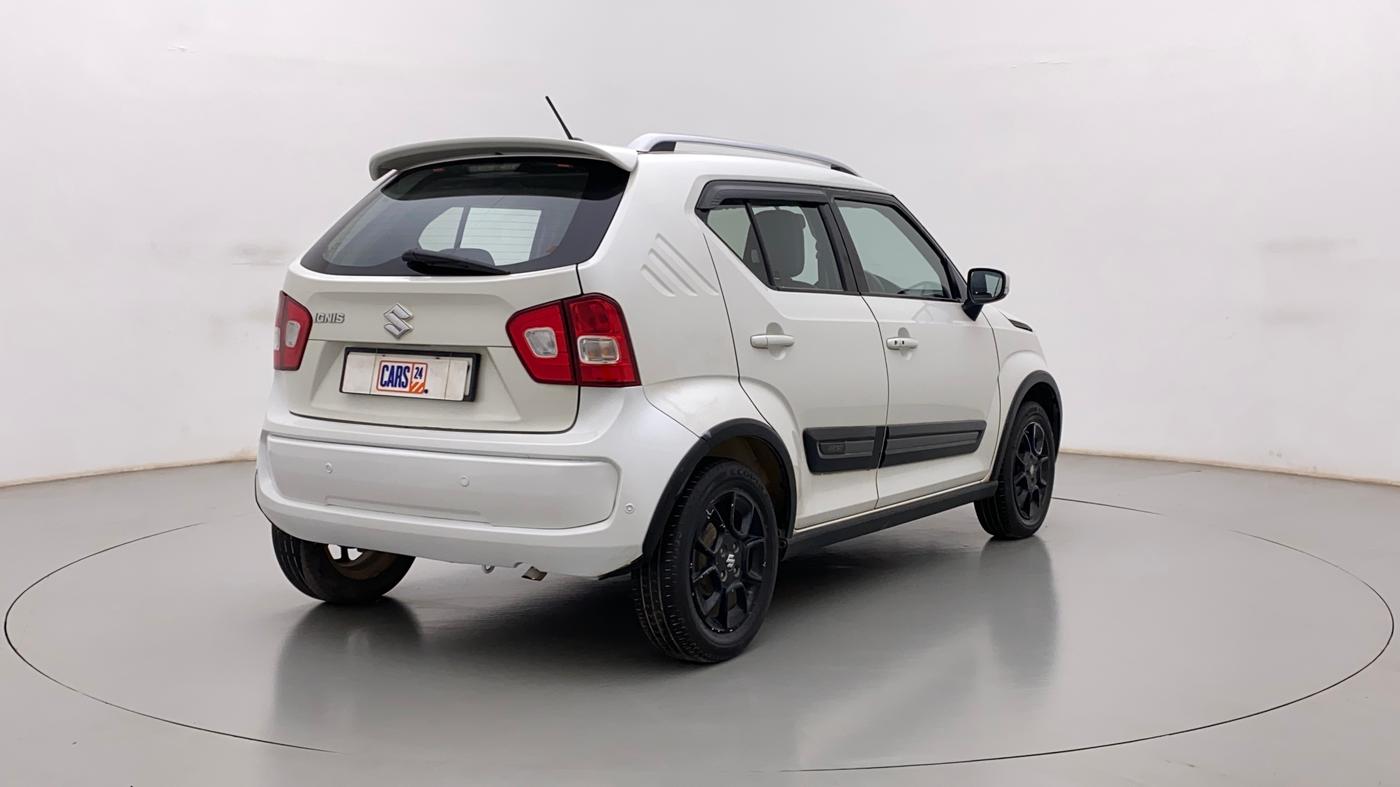 2017 Maruti IGNIS ZETA 1.2 AMT, Petrol, Automatic, 74,117 km, Right Back Diagonal