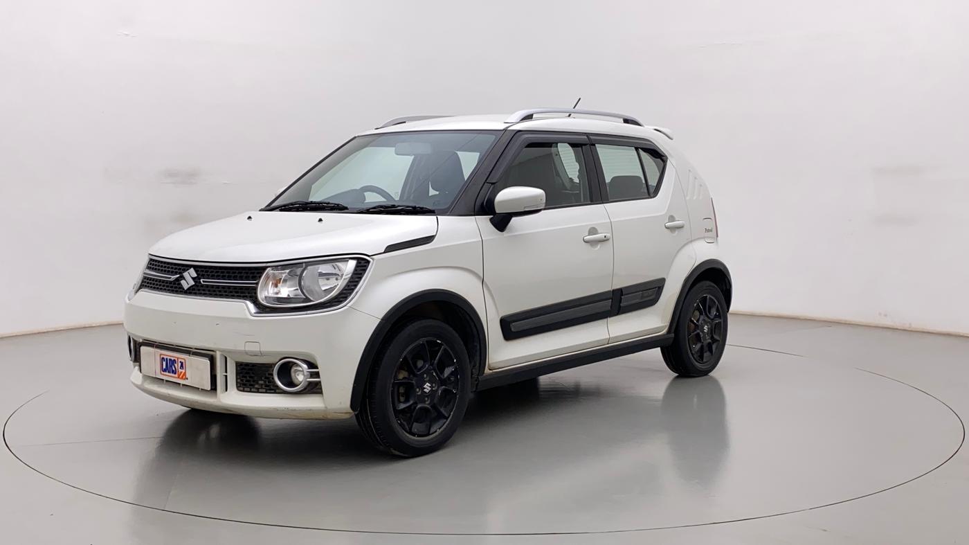 2017 Maruti IGNIS ZETA 1.2 AMT, Petrol, Automatic, 74,117 km, Left Front Diagonal