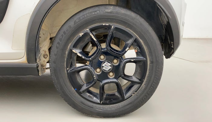 2017 Maruti IGNIS ZETA 1.2 AMT, Petrol, Automatic, 74,117 km, Left Rear Wheel