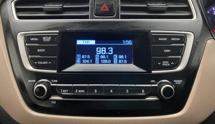 2018 Hyundai Elite i20 Magna Executive 1.2, Petrol, Manual, 45,649 km, Infotainment System