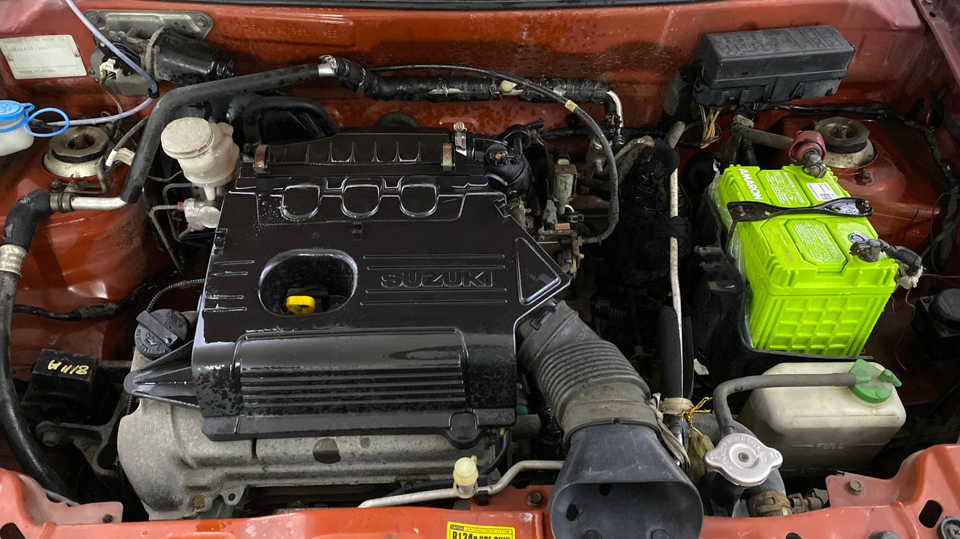 2014 Maruti Alto K10 VXI, Petrol, Manual, 24,398 km, Engine View