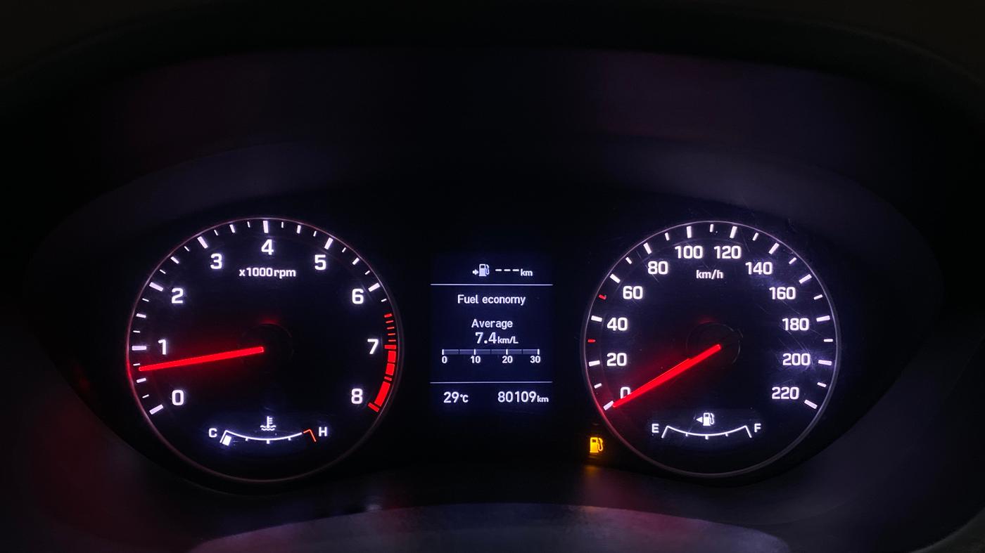 2020 Hyundai Elite i20 ASTA 1.2 (O), Petrol, Manual, 80,103 km, Odometer Image