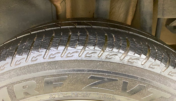 2018 Tata Tiago XZA PETROL, Petrol, Automatic, 23,525 km, Left Rear Tyre Tread