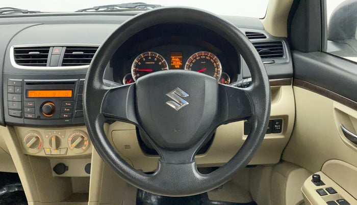 2013 Maruti Swift Dzire VXI, Petrol, Manual, 54,109 km, Steering Wheel Close Up