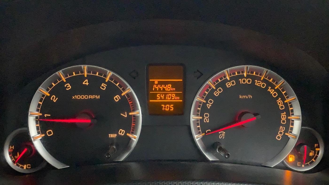 2013 Maruti Swift Dzire VXI, Petrol, Manual, 54,109 km, Odometer Image