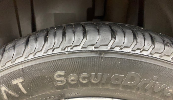 2023 Skoda SLAVIA STYLE 1.0L TSI AT, Petrol, Automatic, 17,580 km, Left Rear Tyre Tread