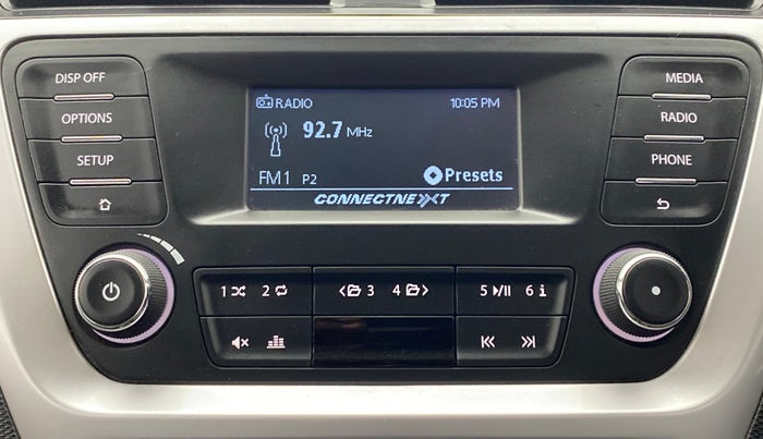 2017 Tata Tiago XT 1.2 REVOTRON, Petrol, Manual, 60,755 km, Infotainment System