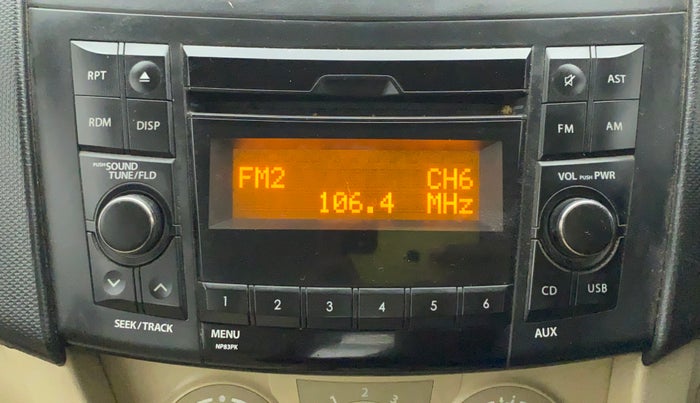 2015 Maruti Swift Dzire VXI, Petrol, Manual, 72,438 km, Infotainment System