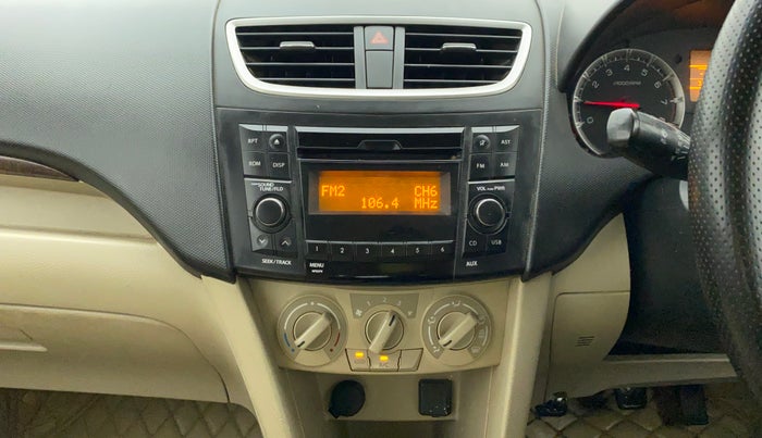 2015 Maruti Swift Dzire VXI, Petrol, Manual, 72,438 km, Air Conditioner