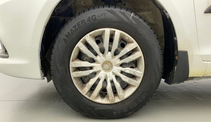 2015 Maruti Swift Dzire VXI, Petrol, Manual, 72,438 km, Left Front Wheel