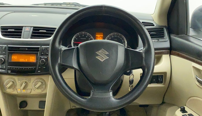 2015 Maruti Swift Dzire VXI, Petrol, Manual, 72,438 km, Steering Wheel Close Up