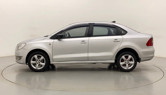 2013 Skoda Rapid ELEGANCE 1.6 TDI CR MT, Diesel, Manual, 1,24,118 km, Left Side