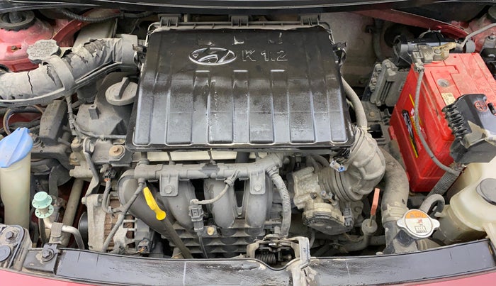 2017 Hyundai Grand i10 SPORTZ (O) AT 1.2 KAPPA VTVT, Petrol, Automatic, 69,552 km, Engine View