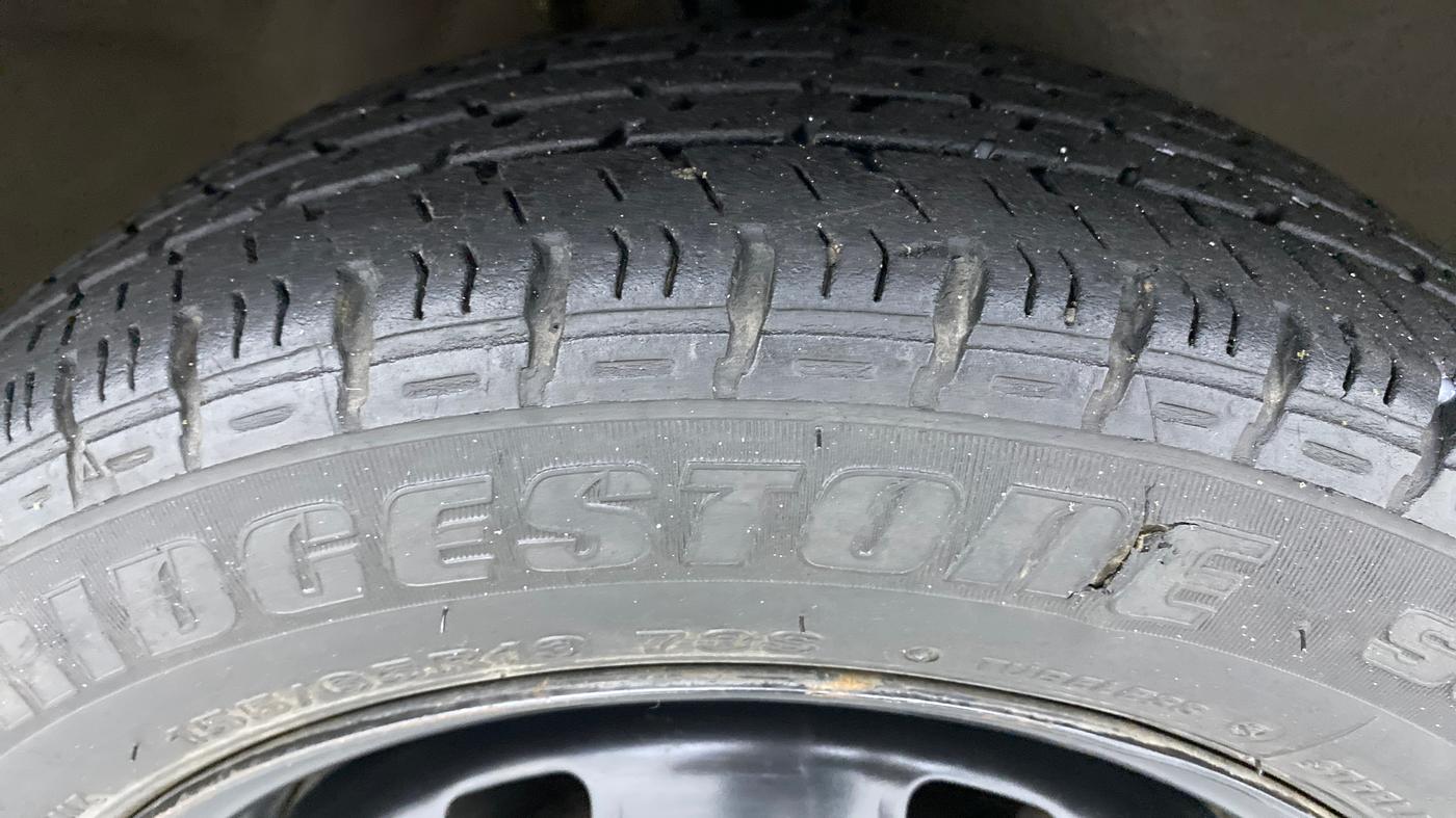 2018 Maruti Alto K10 VXI P, Petrol, Manual, 43,809 km, Right Front Tyre Tread