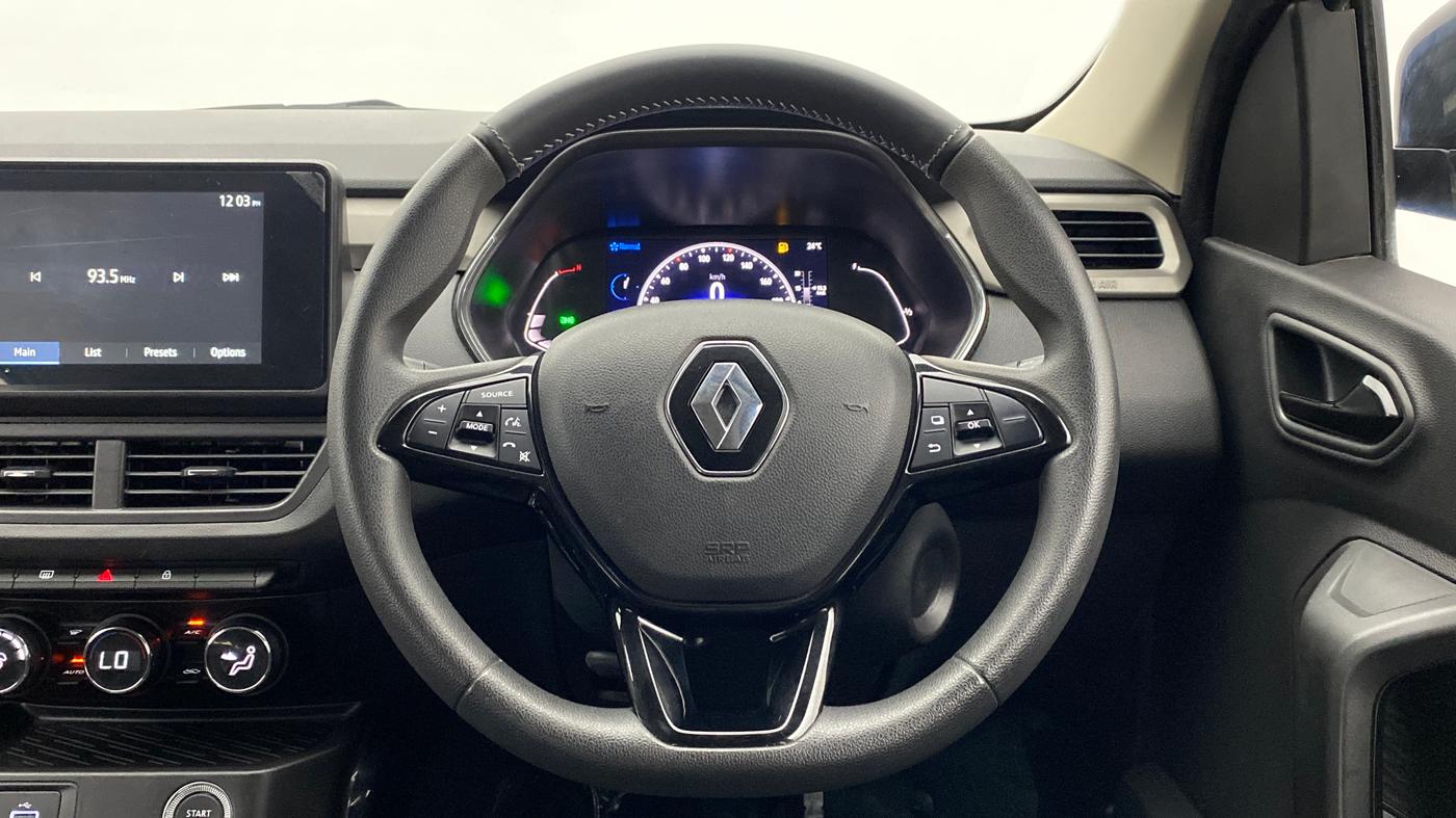 2021 Renault Kiger RXZ 1.0 MT, Petrol, Manual, 5,585 km, Steering Wheel Close Up