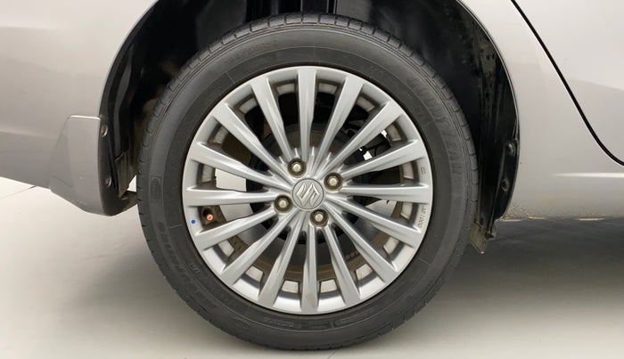 2016 Maruti Ciaz ZXI+ AT, Petrol, Automatic, 45,263 km, Right Rear Wheel
