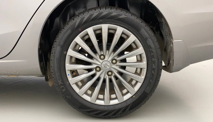 2016 Maruti Ciaz ZXI+ AT, Petrol, Automatic, 45,263 km, Left Rear Wheel