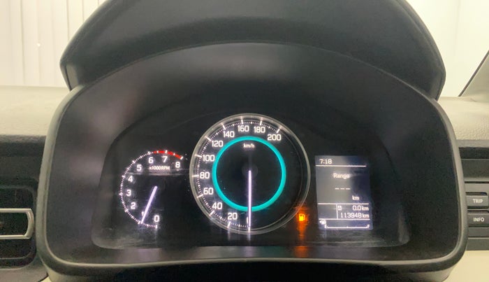 2017 Maruti IGNIS DELTA 1.2, Petrol, Manual, 1,13,927 km, Odometer Image