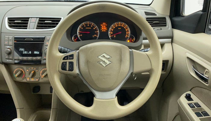 2013 Maruti Ertiga ZXI, Petrol, Manual, 80,154 km, Steering Wheel Close Up