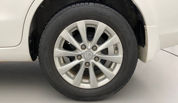 2013 Maruti Ertiga ZXI, Petrol, Manual, 80,154 km, Left Rear Wheel
