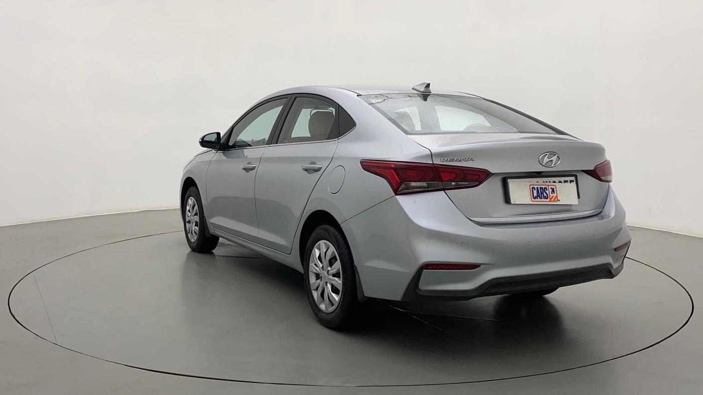 2019 Hyundai Verna 1.4 EX PETROL, Petrol, Manual, 54,732 km, Left Back Diagonal